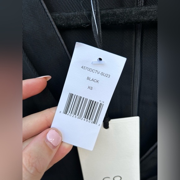 CO V Neck Maxi Dress in Black New With Tags! - Picture 6 of 12